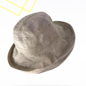 Pure Hemp Wide-Brim Bucket Hat